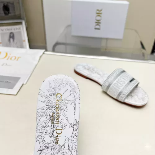 Replica Christian Dior Slippers For Women #1275563 $82.00 USD for Wholesale