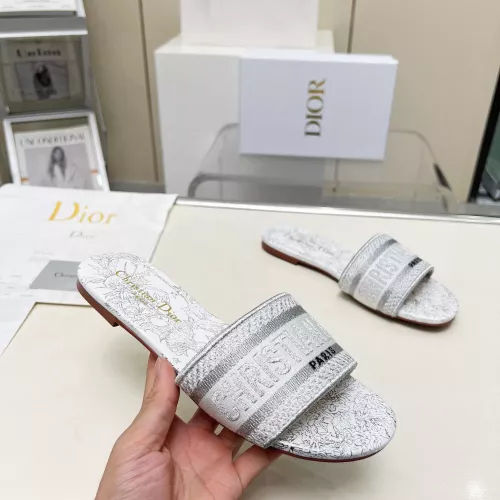 Replica Christian Dior Slippers For Women #1275563 $82.00 USD for Wholesale