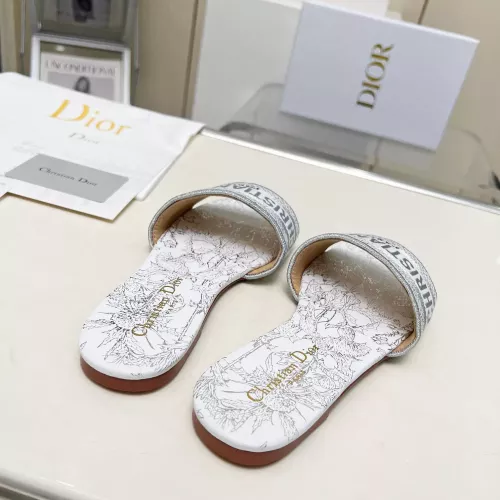 Replica Christian Dior Slippers For Women #1275563 $82.00 USD for Wholesale