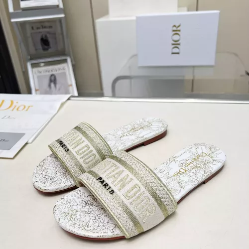 Christian Dior Slippers For Women #1275564 $82.00 USD, Wholesale Replica Christian Dior Slippers