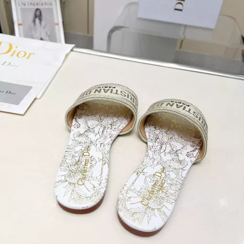 Replica Christian Dior Slippers For Women #1275564 $82.00 USD for Wholesale