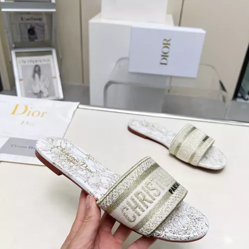 Replica Christian Dior Slippers For Women #1275564 $82.00 USD for Wholesale