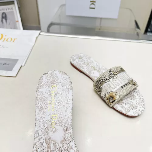 Replica Christian Dior Slippers For Women #1275569 $82.00 USD for Wholesale