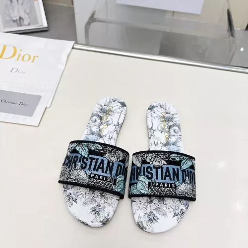 Replica Christian Dior Slippers For Women #1275570 $82.00 USD for Wholesale