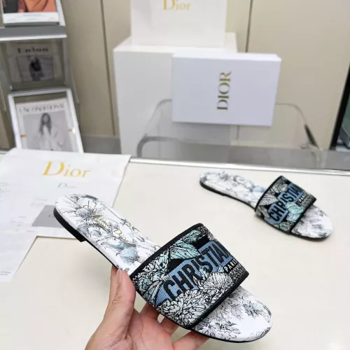 Replica Christian Dior Slippers For Women #1275570 $82.00 USD for Wholesale