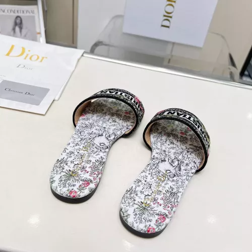 Replica Christian Dior Slippers For Women #1275571 $82.00 USD for Wholesale