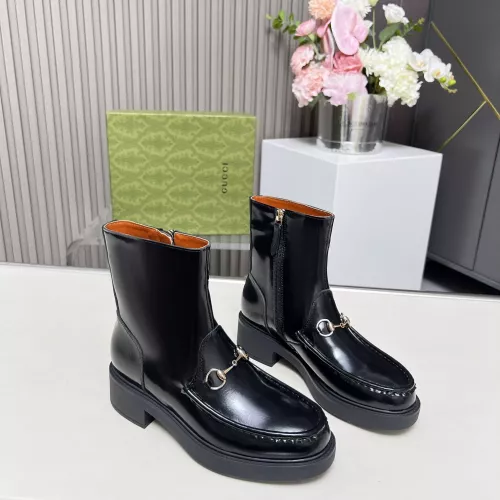 Gucci Boots For Women #1275582 $125.00 USD, Wholesale Replica Gucci Boots