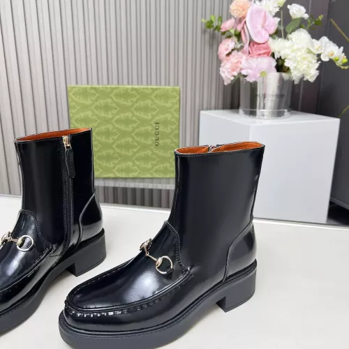 Replica Gucci Boots For Women #1275582 $125.00 USD for Wholesale