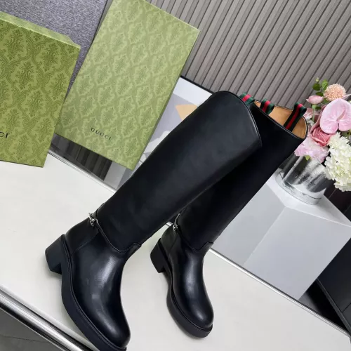 Replica Gucci Boots For Women #1275583 $158.00 USD for Wholesale