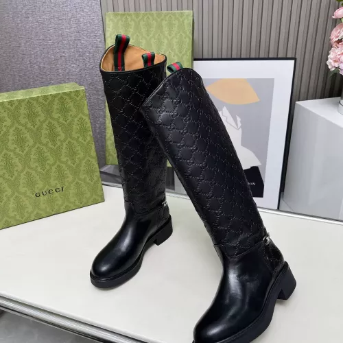 Replica Gucci Boots For Women #1275584 $158.00 USD for Wholesale