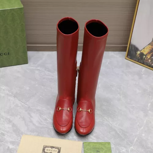 Replica Gucci Boots For Women #1275586 $132.00 USD for Wholesale