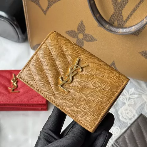 Yves Saint Laurent AAA Quality Wallets For Women #1275592 $85.00 USD, Wholesale Replica Yves Saint Laurent AAA Wallets