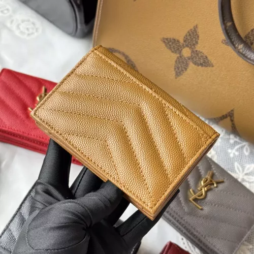 Replica Yves Saint Laurent AAA Quality Wallets For Women #1275592 $85.00 USD for Wholesale