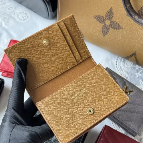 Replica Yves Saint Laurent AAA Quality Wallets For Women #1275592 $85.00 USD for Wholesale