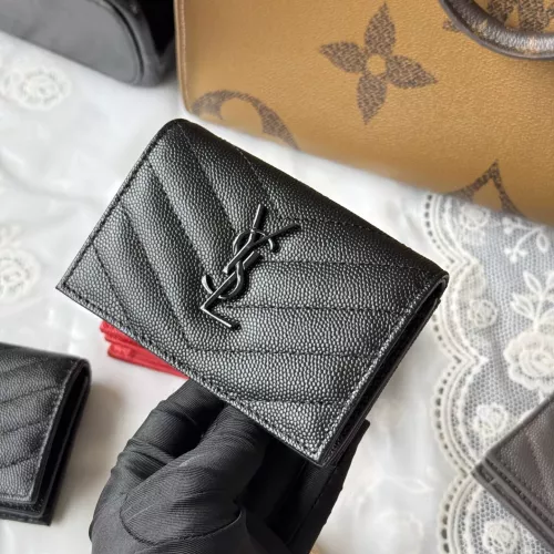 Yves Saint Laurent AAA Quality Wallets For Women #1275594 $85.00 USD, Wholesale Replica Yves Saint Laurent AAA Wallets