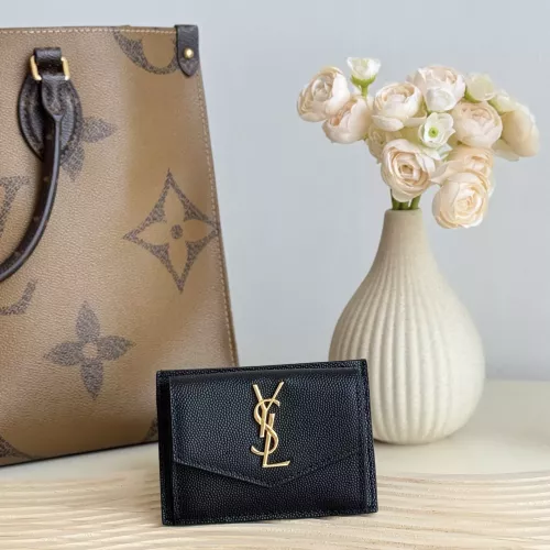 Replica Yves Saint Laurent AAA Quality Card Case For Women #1275610 $80.00 USD for Wholesale