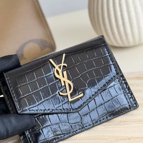 Yves Saint Laurent AAA Quality Card Case For Women #1275614 $80.00 USD, Wholesale Replica Yves Saint Laurent AAA Wallets