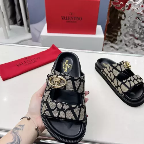 Replica Valentino Slippers For Women #1275615 $85.00 USD for Wholesale