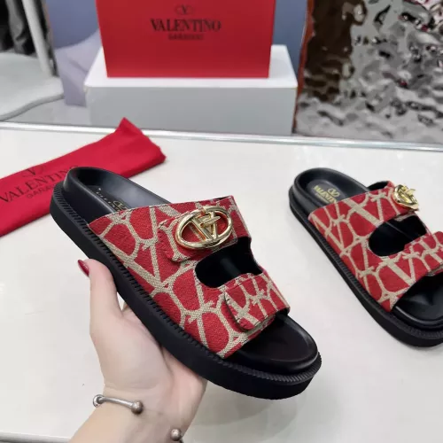 Replica Valentino Slippers For Women #1275617 $85.00 USD for Wholesale