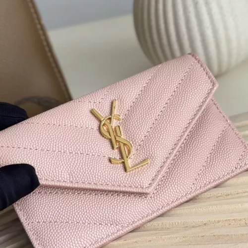 Yves Saint Laurent AAA Quality Card Case For Women #1275620 $80.00 USD, Wholesale Replica Yves Saint Laurent AAA Wallets