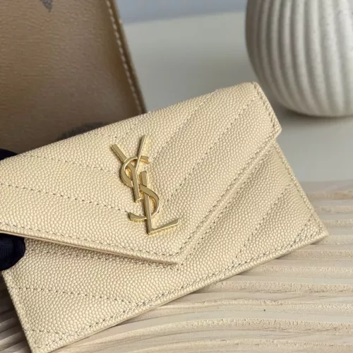 Yves Saint Laurent AAA Quality Card Case For Women #1275621 $80.00 USD, Wholesale Replica Yves Saint Laurent AAA Wallets