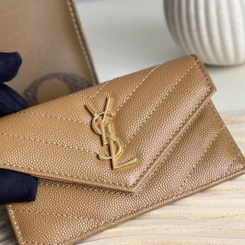 Yves Saint Laurent AAA Quality Card Case For Women #1275623 $80.00 USD, Wholesale Replica Yves Saint Laurent AAA Wallets