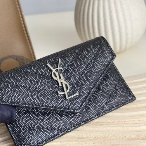 Yves Saint Laurent AAA Quality Card Case For Women #1275631 $80.00 USD, Wholesale Replica Yves Saint Laurent AAA Wallets