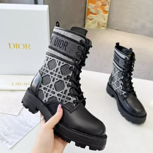 Replica Christian Dior Boots For Women #1275684 $122.00 USD for Wholesale