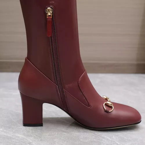 Replica Gucci Boots For Women #1275689 $160.00 USD for Wholesale