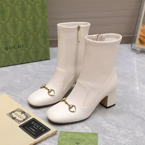 Replica Gucci Boots For Women #1275691 $140.00 USD for Wholesale