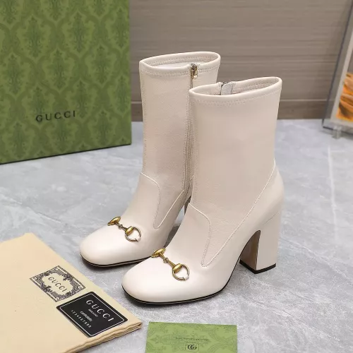 Replica Gucci Boots For Women #1275692 $140.00 USD for Wholesale