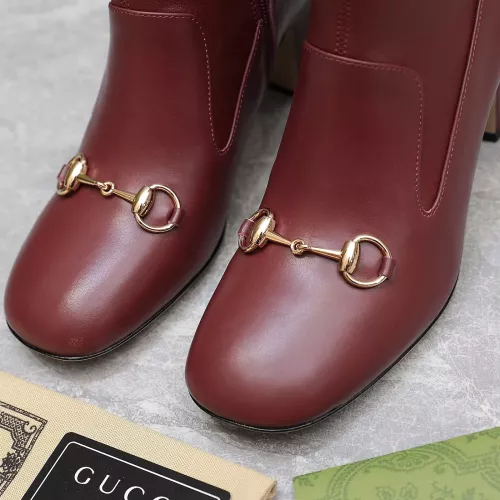 Replica Gucci Boots For Women #1275693 $140.00 USD for Wholesale