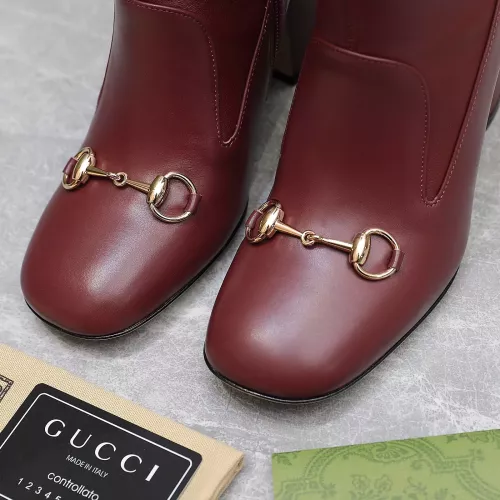 Replica Gucci Boots For Women #1275694 $140.00 USD for Wholesale