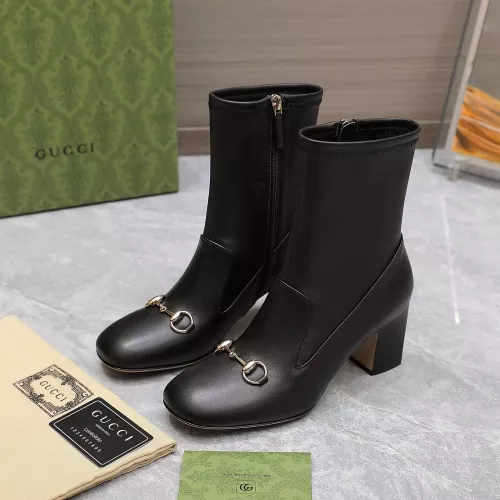 Replica Gucci Boots For Women #1275699 $140.00 USD for Wholesale