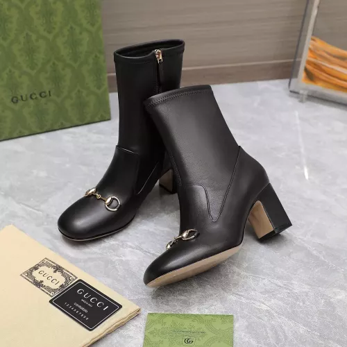 Replica Gucci Boots For Women #1275699 $140.00 USD for Wholesale