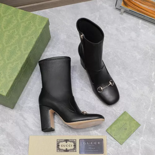 Replica Gucci Boots For Women #1275700 $140.00 USD for Wholesale