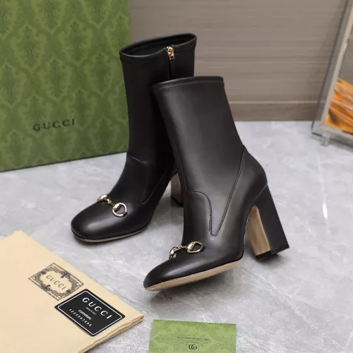 Replica Gucci Boots For Women #1275700 $140.00 USD for Wholesale