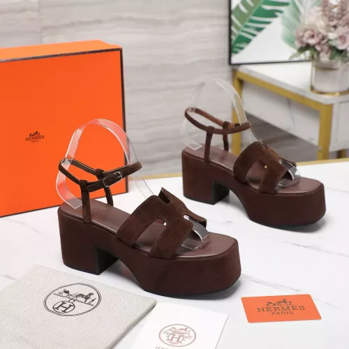 Replica Hermes Sandal For Women #1275712 $122.00 USD for Wholesale