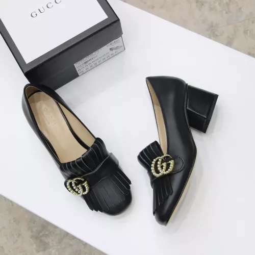 Gucci High-Heeled Shoes For Women #1275734 $98.00 USD, Wholesale Replica Gucci High-Heeled Shoes