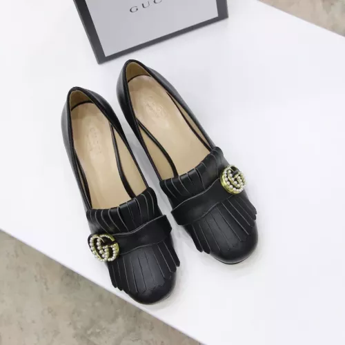 Replica Gucci High-Heeled Shoes For Women #1275734 $98.00 USD for Wholesale