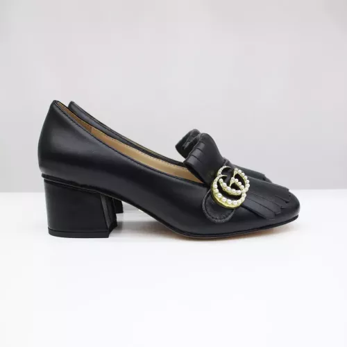 Replica Gucci High-Heeled Shoes For Women #1275734 $98.00 USD for Wholesale