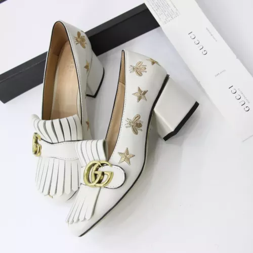 Gucci High-Heeled Shoes For Women #1275735 $98.00 USD, Wholesale Replica Gucci High-Heeled Shoes