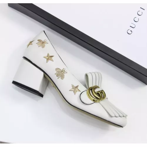 Replica Gucci High-Heeled Shoes For Women #1275735 $98.00 USD for Wholesale