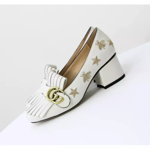 Replica Gucci High-Heeled Shoes For Women #1275735 $98.00 USD for Wholesale