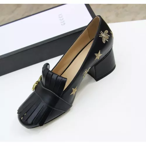 Replica Gucci High-Heeled Shoes For Women #1275736 $98.00 USD for Wholesale