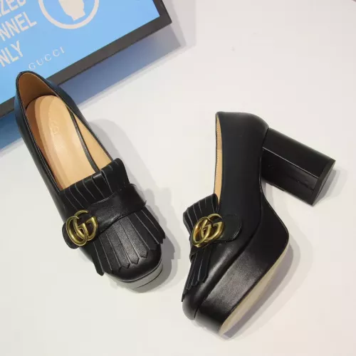 Replica Gucci High-Heeled Shoes For Women #1275738 $100.00 USD for Wholesale