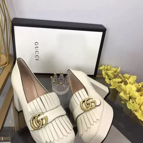 Replica Gucci High-Heeled Shoes For Women #1275740 $100.00 USD for Wholesale