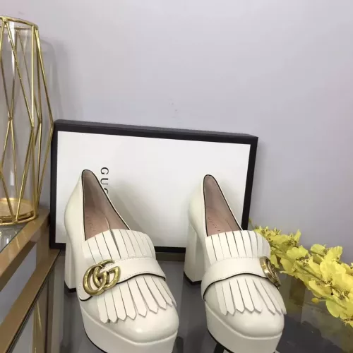 Replica Gucci High-Heeled Shoes For Women #1275740 $100.00 USD for Wholesale