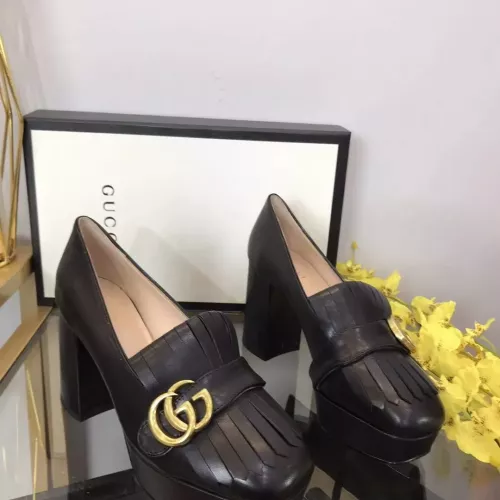 Replica Gucci High-Heeled Shoes For Women #1275741 $100.00 USD for Wholesale