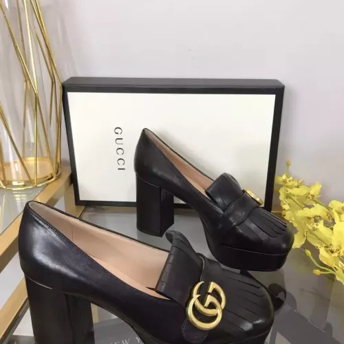 Replica Gucci High-Heeled Shoes For Women #1275741 $100.00 USD for Wholesale